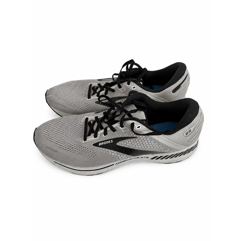 Brooks Adrenaline GTS 22 Running Shoes Mens Size 14 B Narrow Gray Black